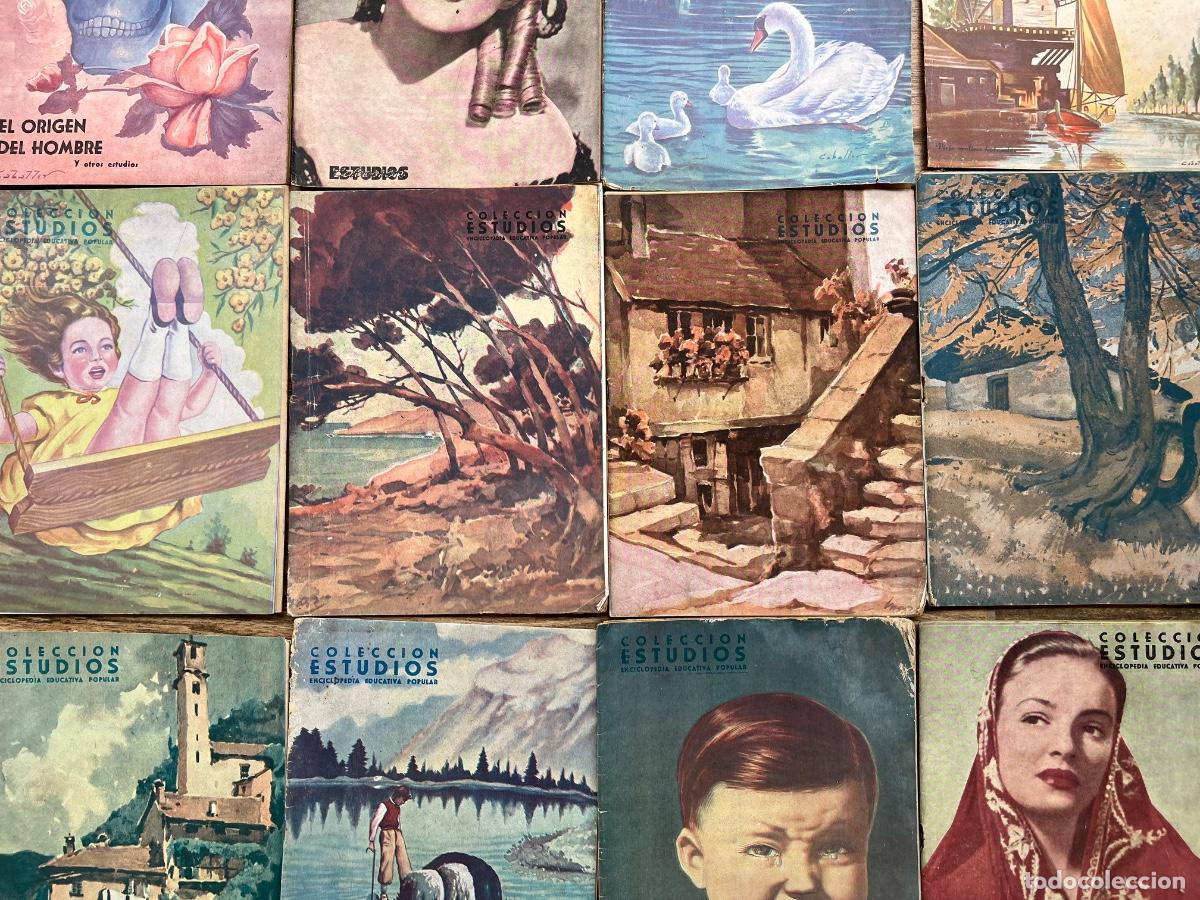 Coleccionismo de Revistas y Peri&oacute;dicos: COLECCI&Oacute;N ESTUDIOS : Enciclopedia Educativa Popular. - 12 ejemplares
