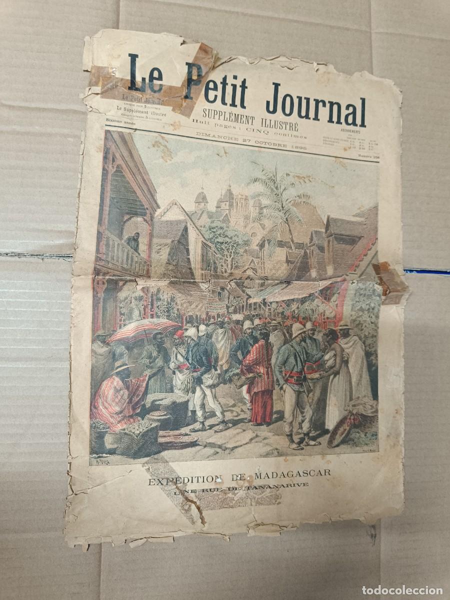 Coleccionismo de Revistas y Peri&oacute;dicos: ANTIGUA REVISTA FRANCESA LE PETIT JOURNAL, ORIGINAL DE 1895 ESPECIAL CONQUISTA MADAGASCAR FRANCE P15