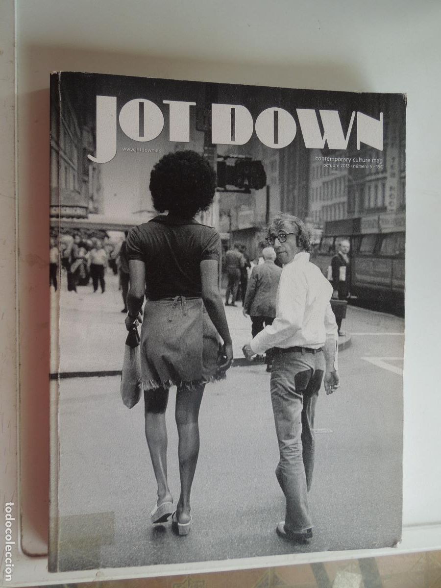 Coleccionismo de Revistas y Peri&oacute;dicos: JOT DOWN N&ordm; 5 -CONTEMPORANY CULTURE MAGAZINE- OCTUBRE 2013
