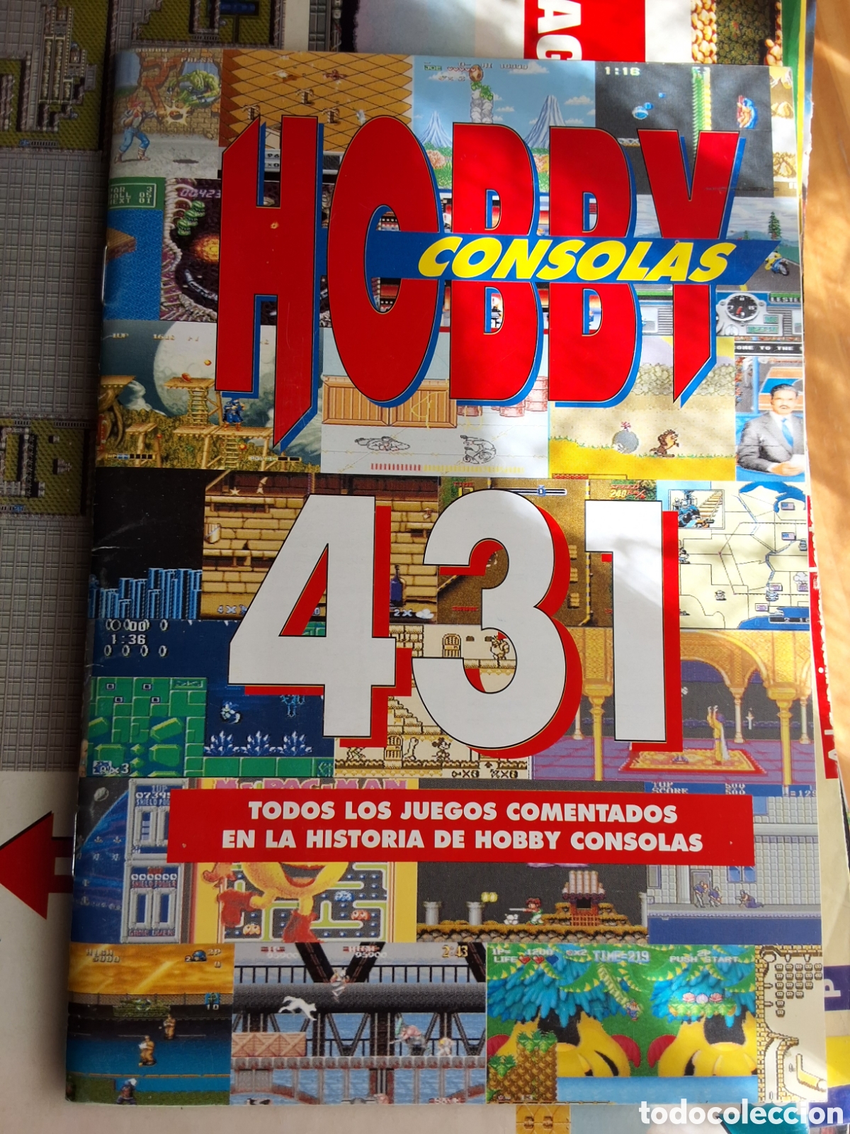 Coleccionismo de Revistas y Peri&oacute;dicos: Hobby consolas suplemento guia juegos 431 comentados