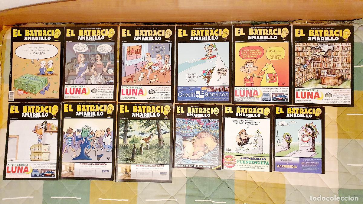 Sammeln von Zeitschriften und Zeitungen: El Batracio Amarillo lote 12 revistas