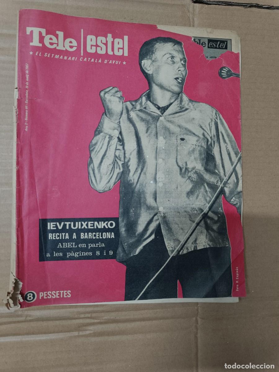 Collection Magazines and Newspapers: ANTIGUA REVISTA CATALANA, TELE ESTEL, 1967, EN CATALAN -P15