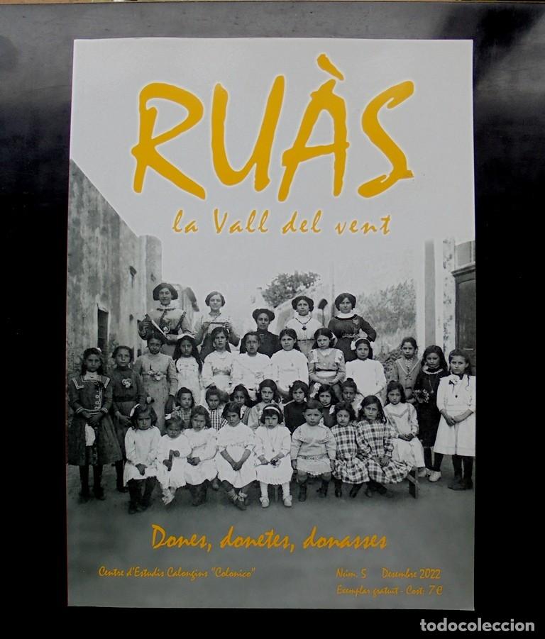Coleccionismo de Revistas y Peri&oacute;dicos: Calonge: Dones, donetes, donasses. Ru&agrave;s, la vall del vent. Centre d&rsquo;Estudis Calongins Colonico