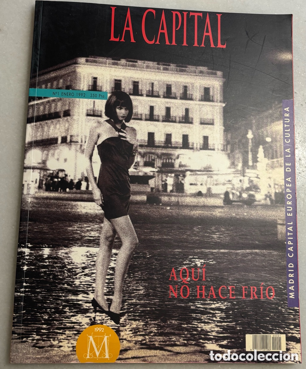 Coleccionismo de revistas y peri&oacute;dicos: Revista, la capital n&uacute;mero 1 1992 Madrid, capital europea de la cultura
