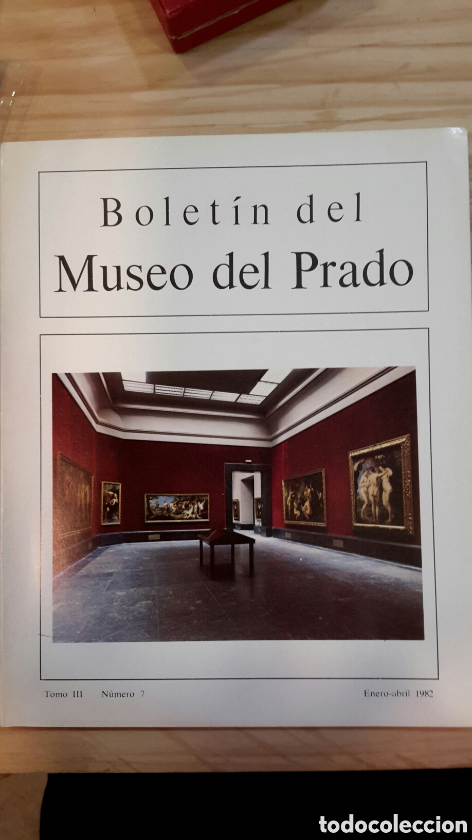 Coleccionismo de Revistas y Peri&oacute;dicos: Boletin del Museo del Prado n7