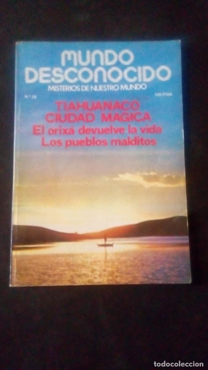 Coleccionismo de Revistas y Peri&oacute;dicos: Revista Mundo Desconocido N&ordm; 28. Octubre 1978