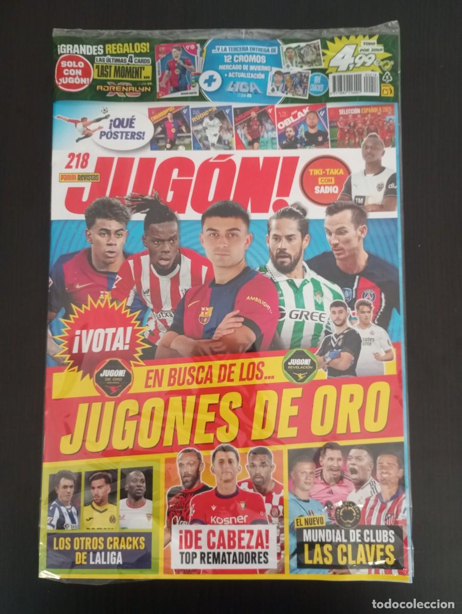 Coleccionismo de Revistas y Peri&oacute;dicos: REVISTA N&ordm; 218 JUG&Oacute;N - INCLUYE POSTERS - NO INCLUYE REGALOS
