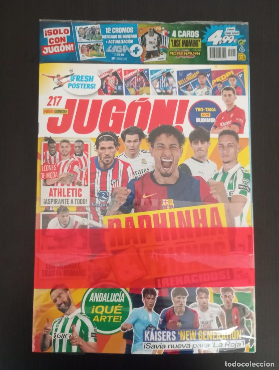 Coleccionismo de Revistas y Peri&oacute;dicos: REVISTA N&ordm; 217 JUG&Oacute;N - INCLUYE POSTERS - NO INCLUYE REGALOS