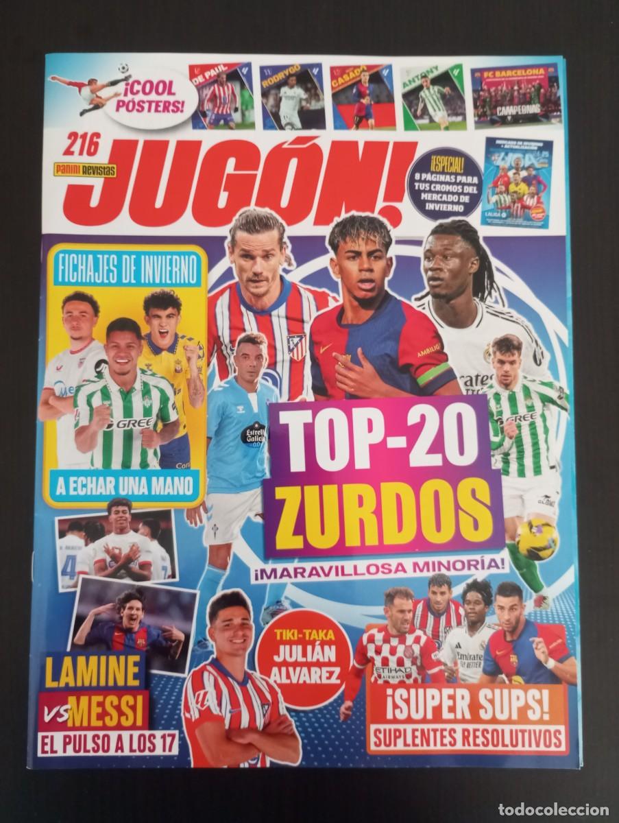 Coleccionismo de Revistas y Peri&oacute;dicos: REVISTA N&ordm; 216 JUG&Oacute;N - INCLUYE POSTERS - NO INCLUYE REGALOS