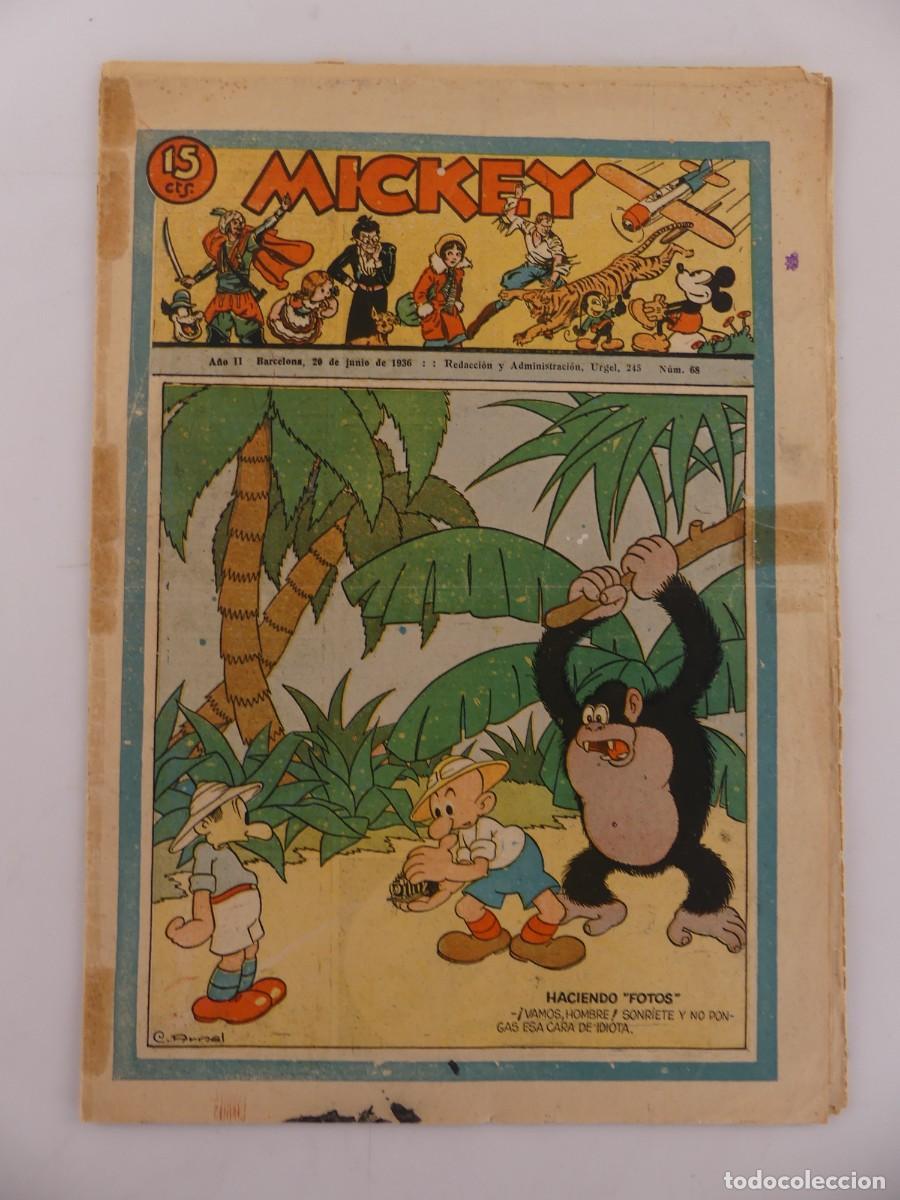 Collection Magazines and Newspapers: MICKEY. REVISTA INFANTIL ILUSTRADA - A&Ntilde;O II NUMERO 68, JUNIO 1936