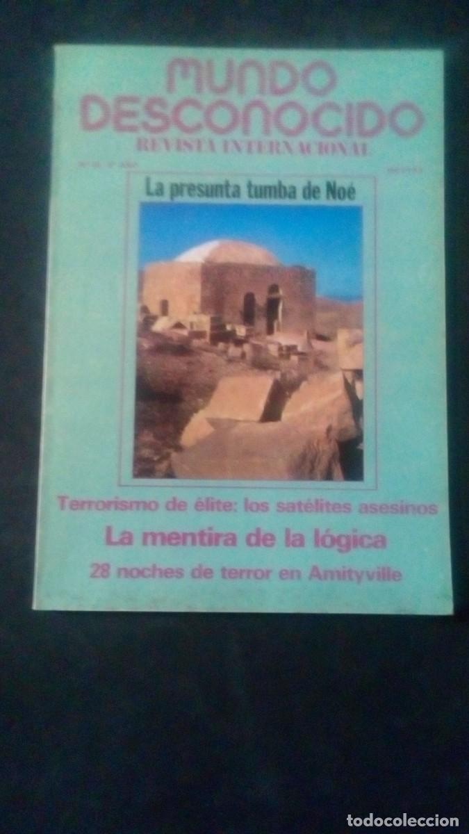 Coleccionismo de Revistas y Peri&oacute;dicos: REVISTA MUNDO DESCONOCIDO - N&ordm; 59 - MAYO 1981 - VARIOS AUTORES - VER INDICE