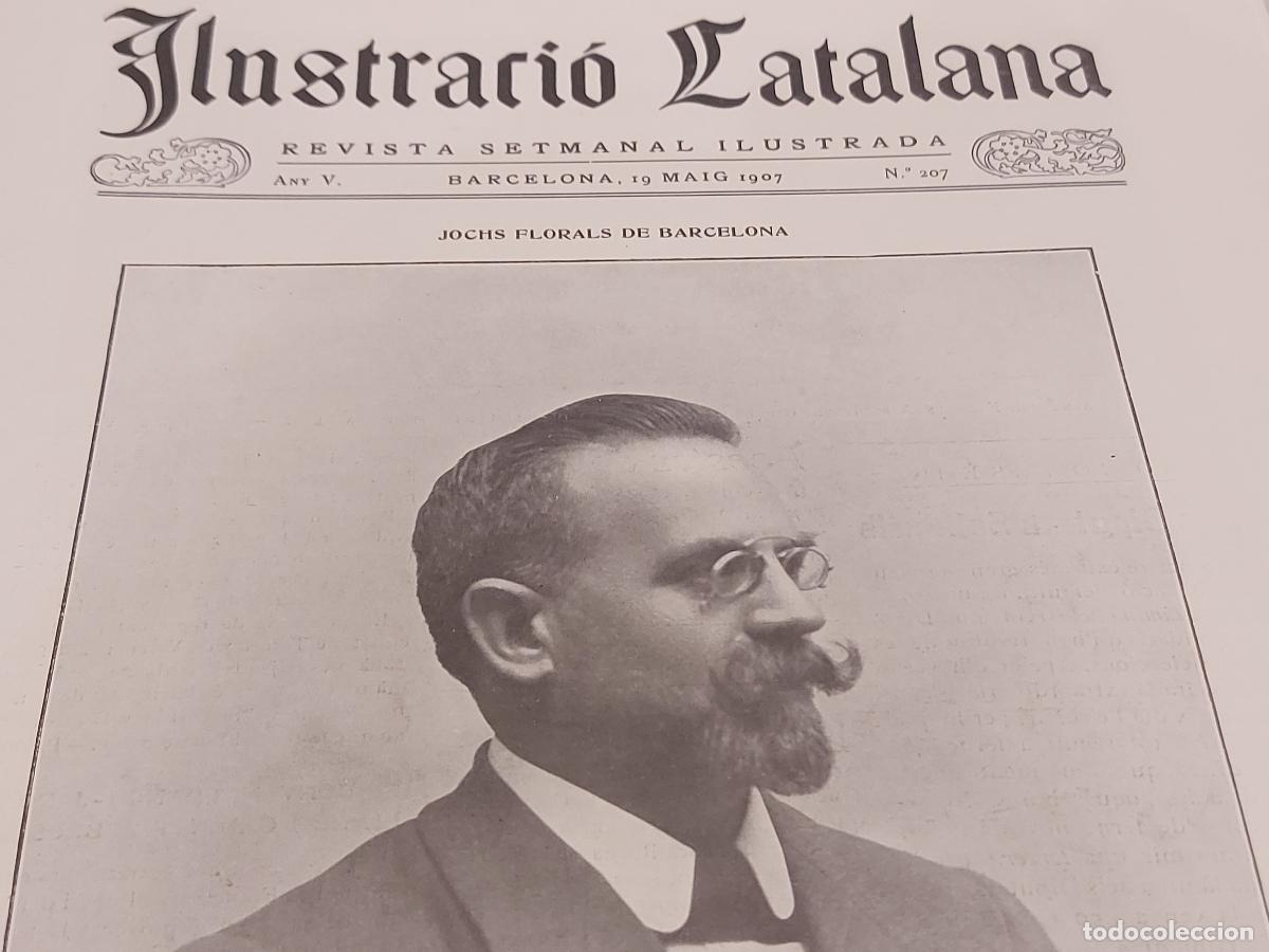 Coleccionismo de Revistas y Peri&oacute;dicos: A&Ntilde;O 1907 !! ILUSTRACI&Oacute; CATALANA / 207 / INTERESANTES ART&Iacute;CULOS Y FOTOGRAF&Iacute;AS / NUEVA