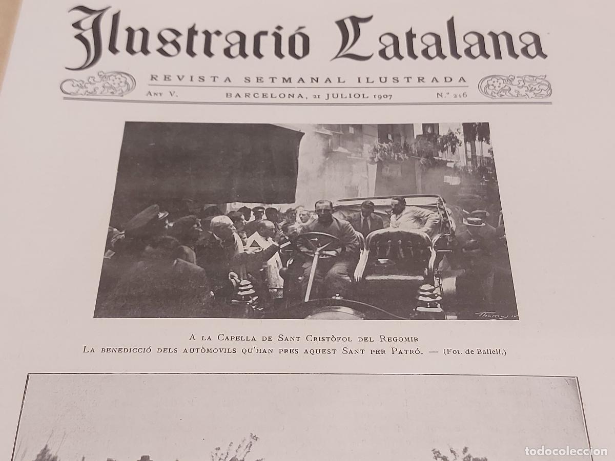 Coleccionismo de Revistas y Peri&oacute;dicos: A&Ntilde;O 1907 !! ILUSTRACI&Oacute; CATALANA / 216 / INTERESANTES ART&Iacute;CULOS Y FOTOGRAF&Iacute;AS / NUEVA