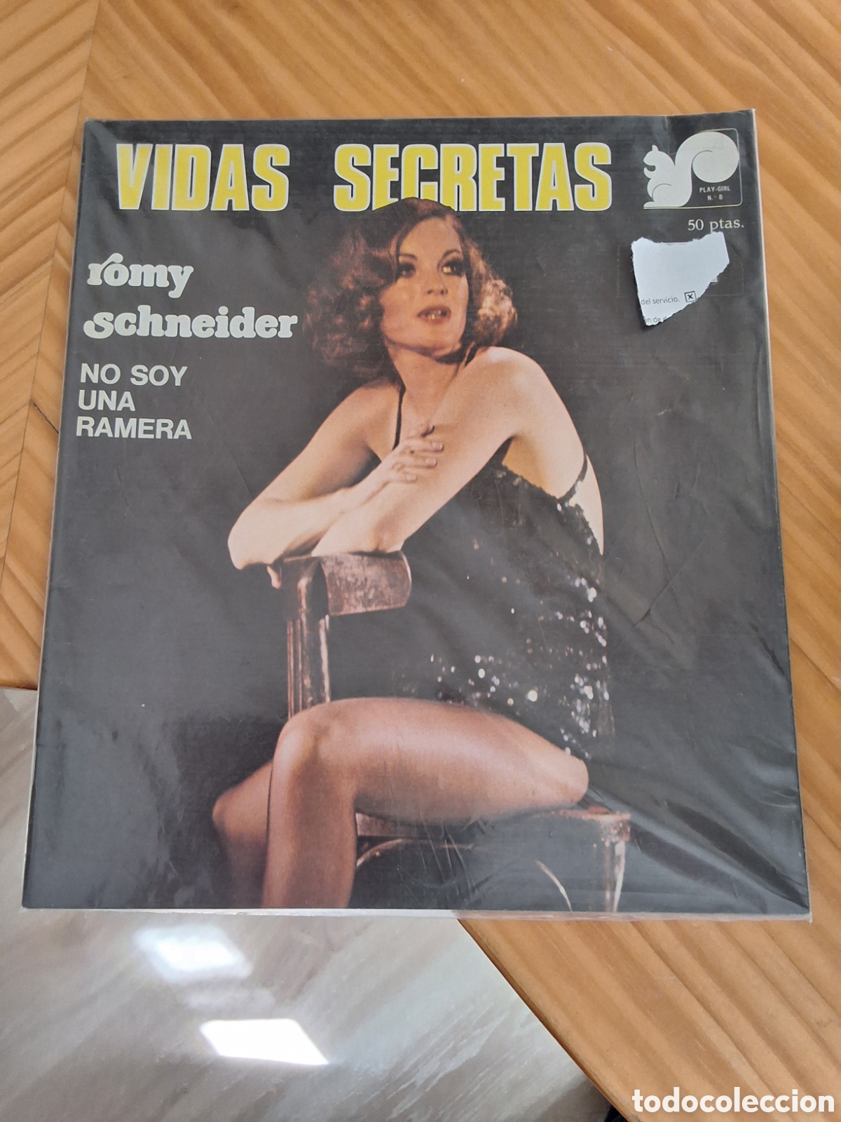 Coleccionismo de Revistas y Peri&oacute;dicos: Vidas secretas revista erotica monogr&aacute;fico Romy Schneider a&ntilde;o 1976