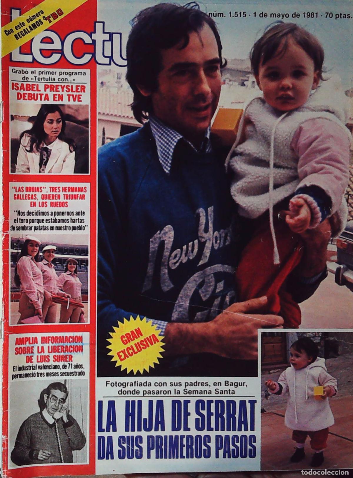 Coleccionismo de Revistas y Peri&oacute;dicos: RECORTE PORTADA JOAN MANUEL SERRAT