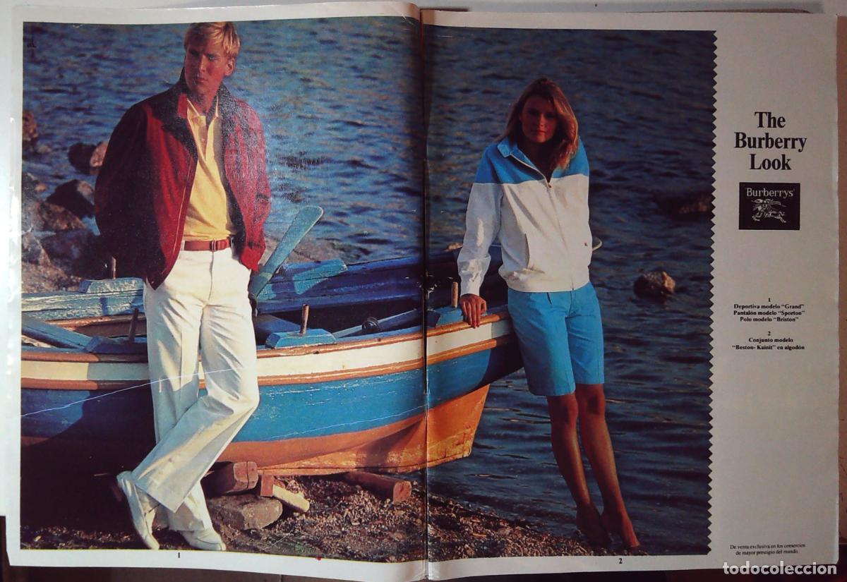 Coleccionismo de Revistas y Peri&oacute;dicos: THE BURBERRY LOOK ANUNCIO PUBLICIDAD
