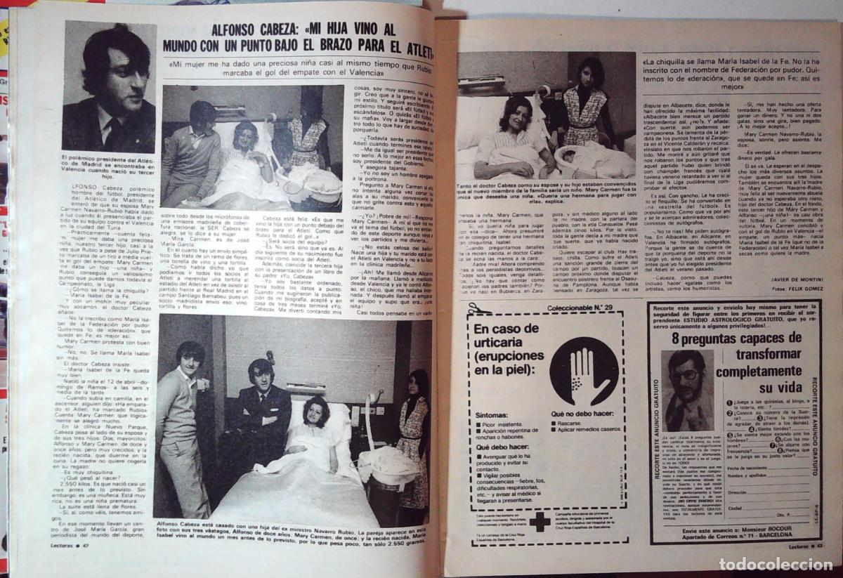 Coleccionismo de Revistas y Peri&oacute;dicos: ALFONSO CABEZA EL DOCTOR ATLETI