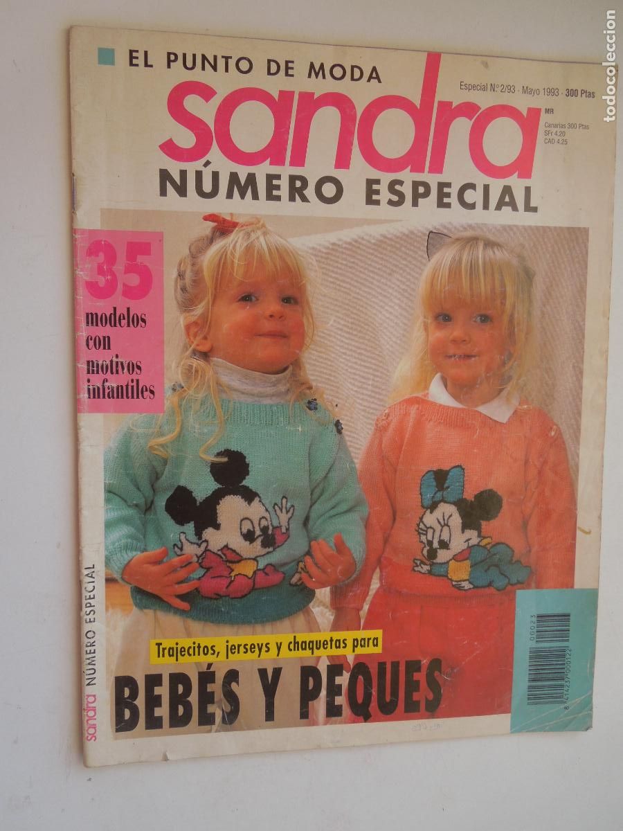 Coleccionismo de revistas y peri&oacute;dicos: SANDRA REVISTA NUMERO ESPECIAL -2/1993-BEBES Y PEQUES - EXPLICACIONES EN CADA PAGINA