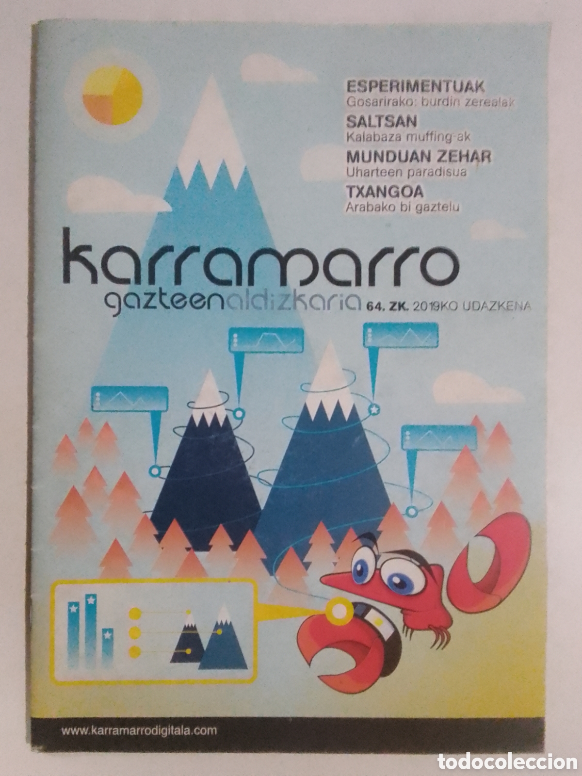 Coleccionismo de Revistas y Peri&oacute;dicos: Revista karramarro n&deg; 64.