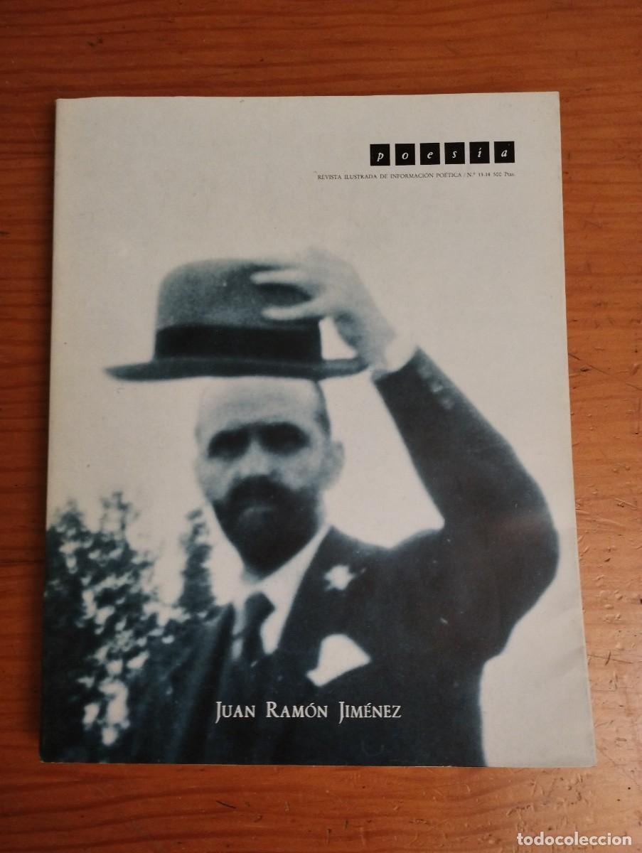 Coleccionismo de Revistas y Peri&oacute;dicos: JUAN RAM&Oacute;N JIM&Eacute;NEZ / POESIA REVISTA ILUSTRADA DE INFORMACI&Oacute;N PO&Eacute;TICA 13-14 INVIERNO 1981-82