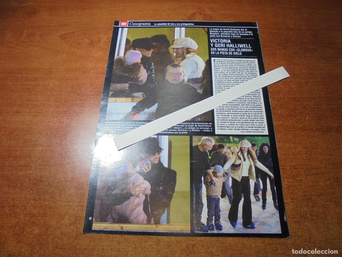 Coleccionismo de Revistas y Peri&oacute;dicos: CLIPPING 2007 VICTORIA BECKHAM Y GERY HALLIWELL (SPICE GIRLS). NICOLE KIDMAN. JULIA ROBERTS.