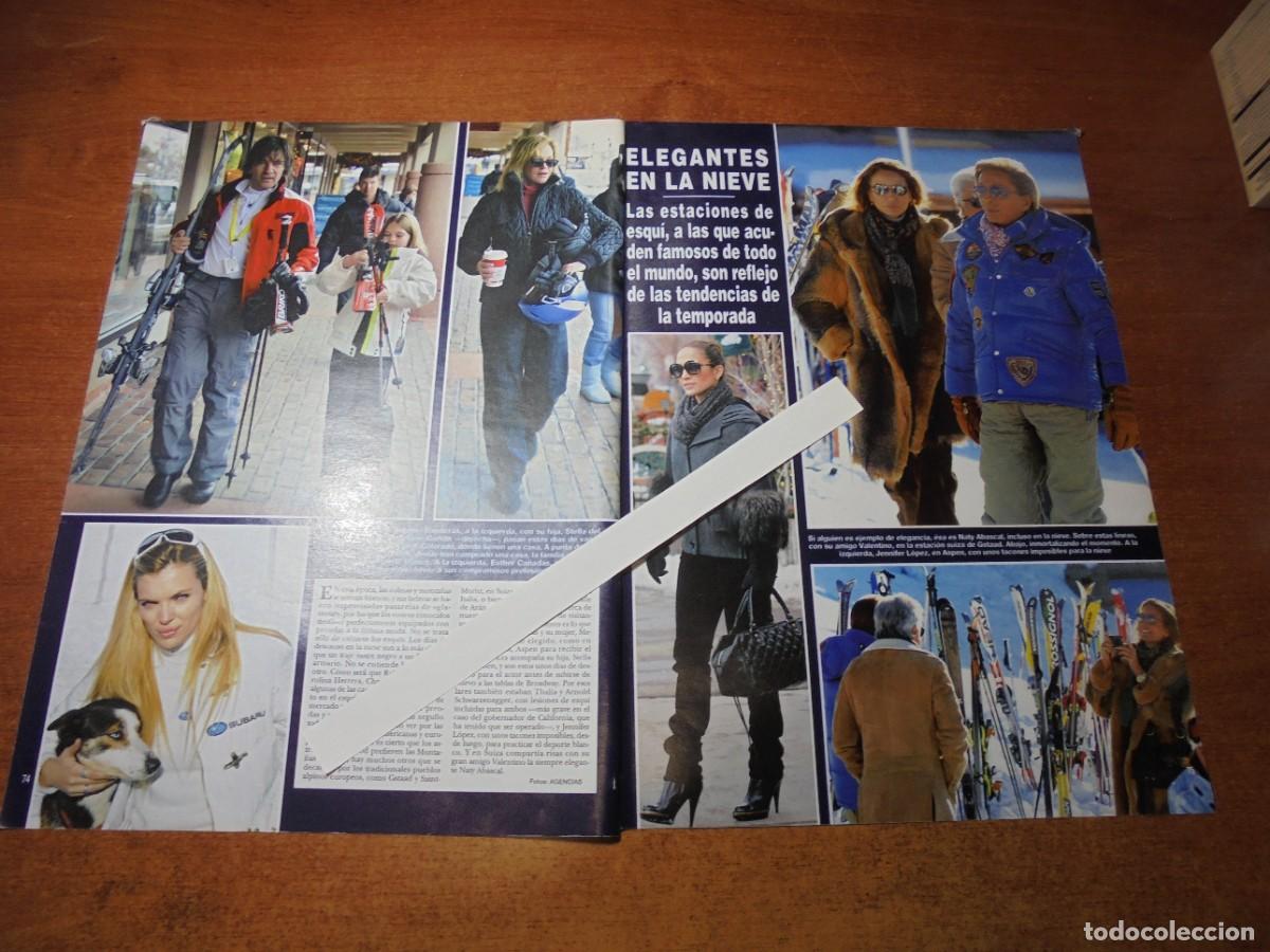 Coleccionismo de Revistas y Peri&oacute;dicos: CLIPPING 2007 ANTONIO BANDERAS, ESTHER CA&Ntilde;ADAS, NATY ABASCAL, VALENTINO, JENNIFER L&Oacute;PEZ // LOTUS