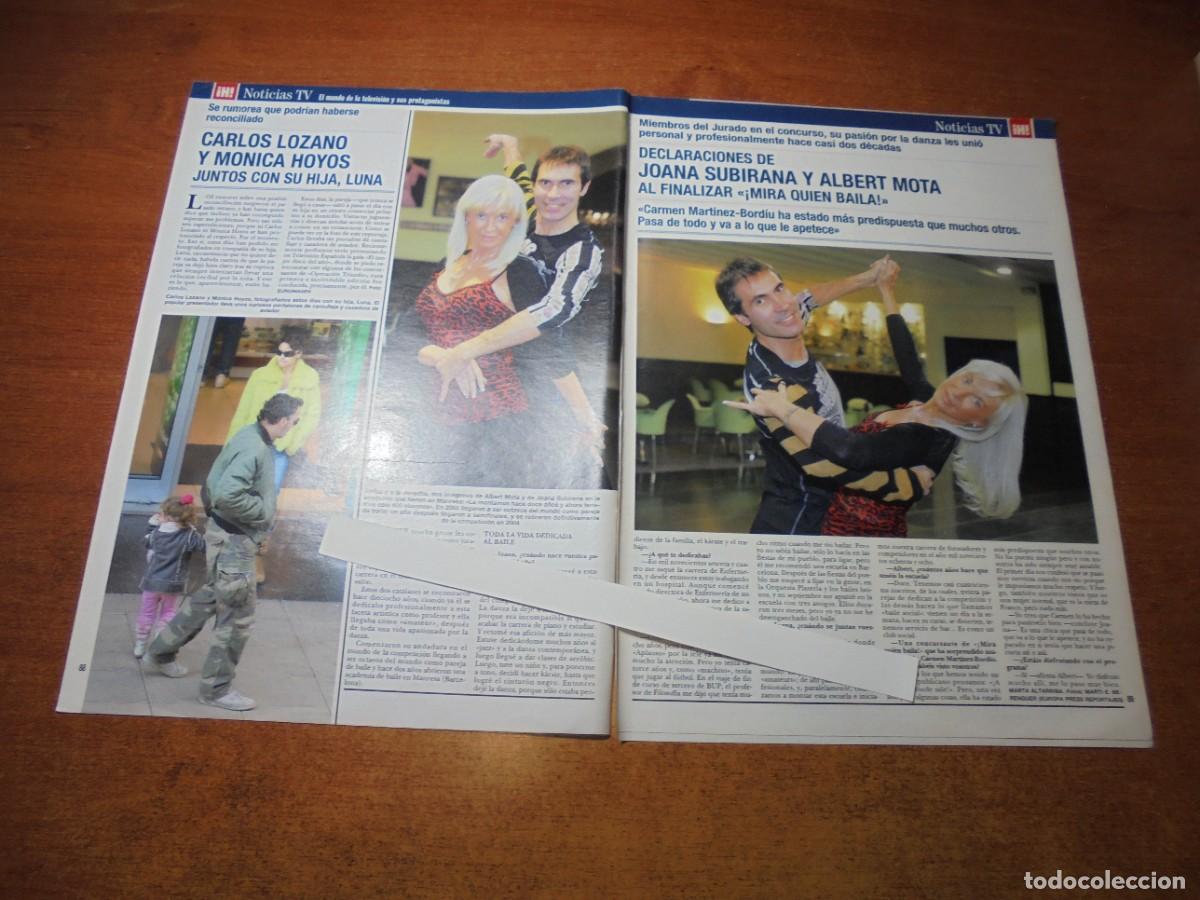 Colecionismo de Revistas e Jornais: CLIPPING 2007 MAYTE ZALDIVAR. CARLOS LOZANO Y M&Oacute;NICA HOYOS. JOANA SUBIRANA. EDURNE. ESTELA JIM&Eacute;NEZ.