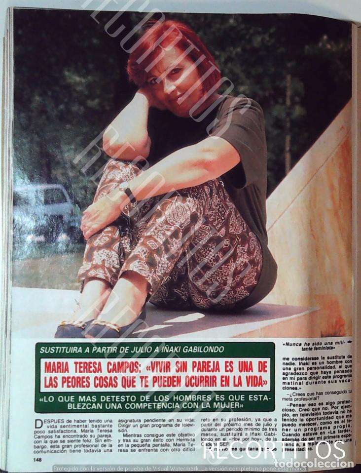 Coleccionismo de Revistas y Peri&oacute;dicos: MARIA TERESA CAMPOS 1989