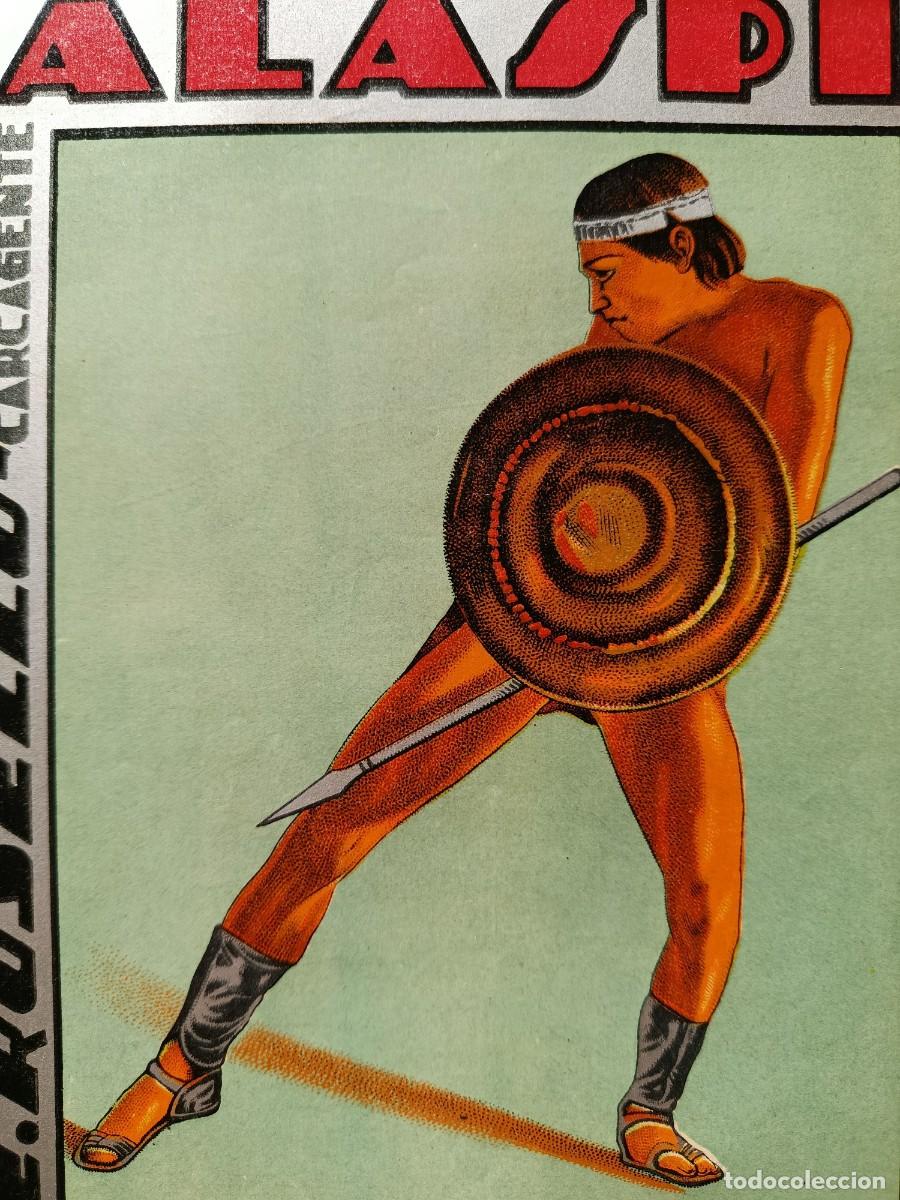 Coleccionismo de Revistas y Peri&oacute;dicos: 1950's Valencia Alaspi E. Rosell&oacute; Carcagente. Guerrero ilustracion publicitaria