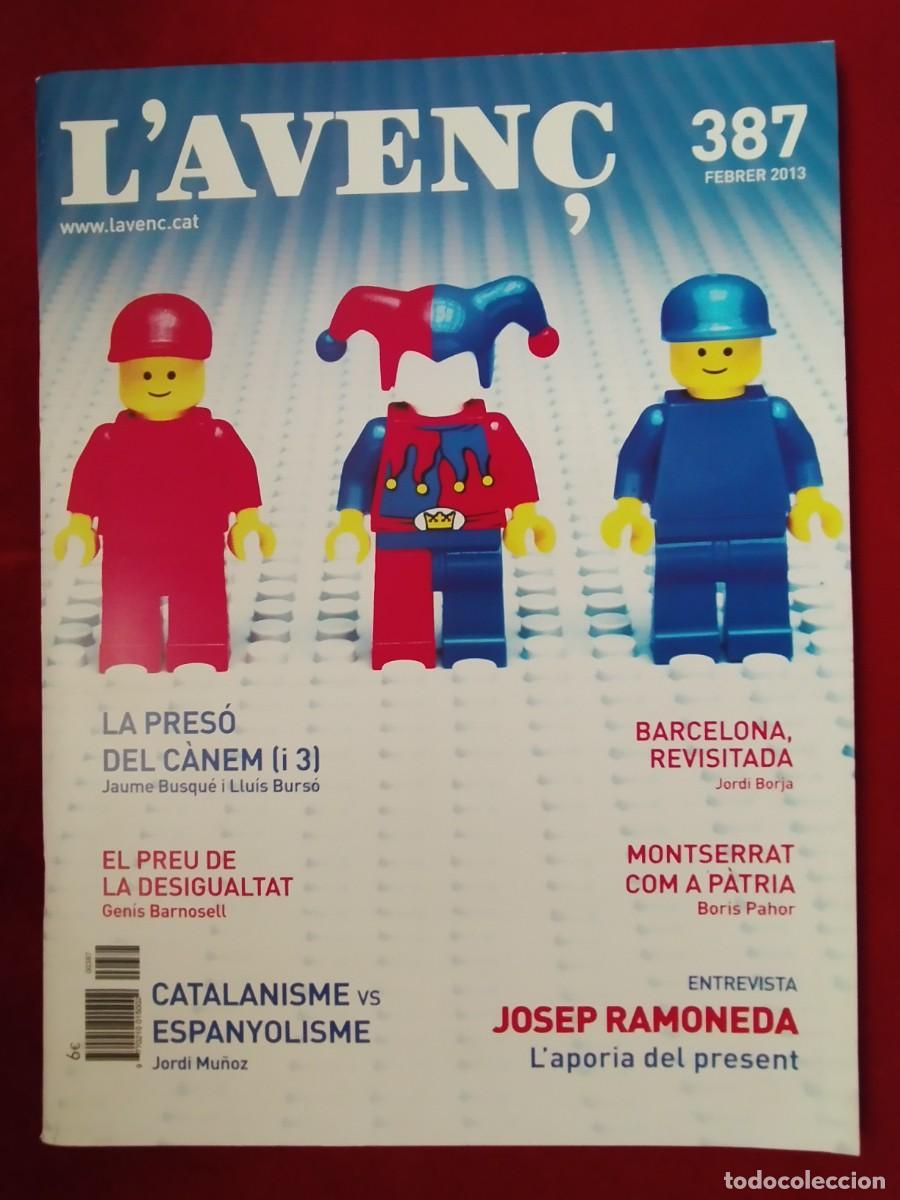 Collection Magazines and Newspapers: REVISTA L'AVEN&Ccedil; NUMERO 387 A&Ntilde;O 2013 EL CANEM FABRICA DEL GODO PRESO DE FRANCO III