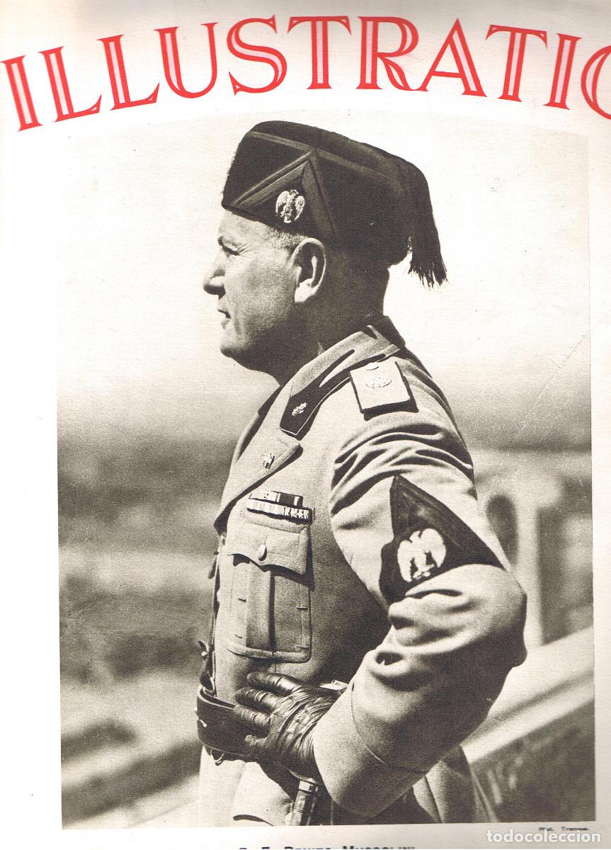 Sammeln von Zeitschriften und Zeitungen: REVISTA L&acute;ILLUSTRATION OCTUBRE 1935 - MUSSOLINI - LA GUERRA ITALO ETIOPE. MUCHAS FOTOS