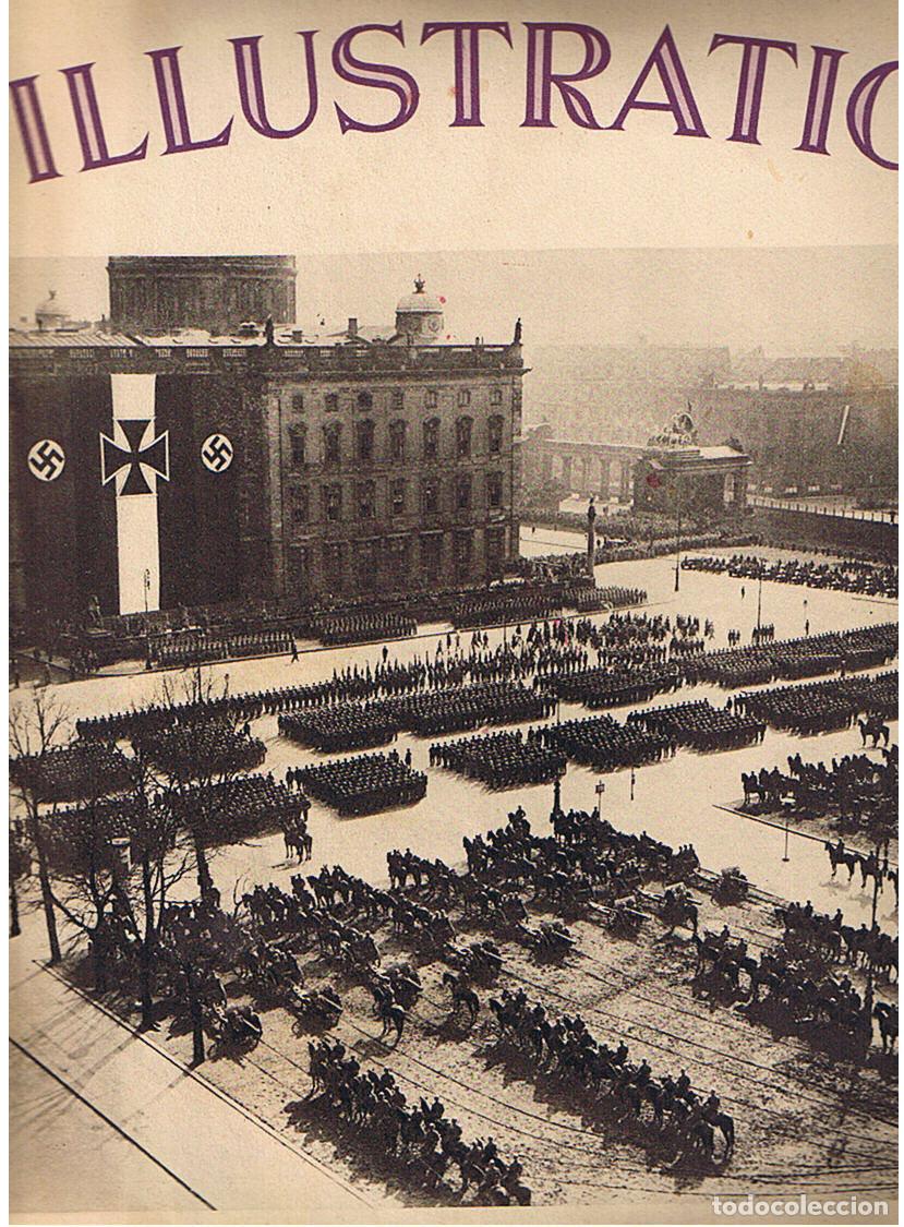 Sammeln von Zeitschriften und Zeitungen: REVISTA L&acute;ILLUSTRATION 23 MARZO 1935 - HEROES DE LA GUERRA EN LA OPERA DE BERLIN, HITLER, FOTOS