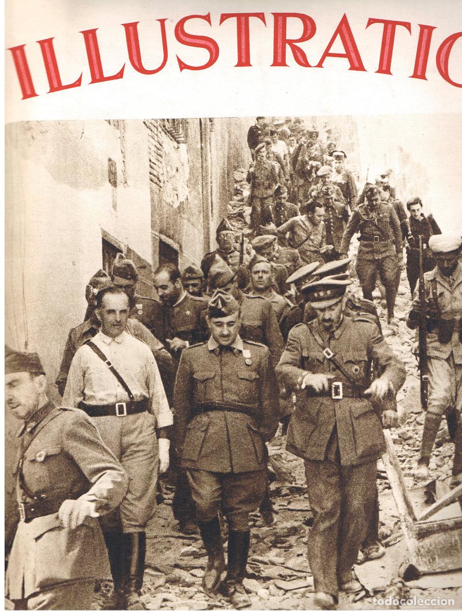 Coleccionismo de Revistas y Peri&oacute;dicos: REVISTA L&acute;ILLUSTRATION 1936 - GUERRA CIVIL, FRANCO, MOSCARDO, FOTOS