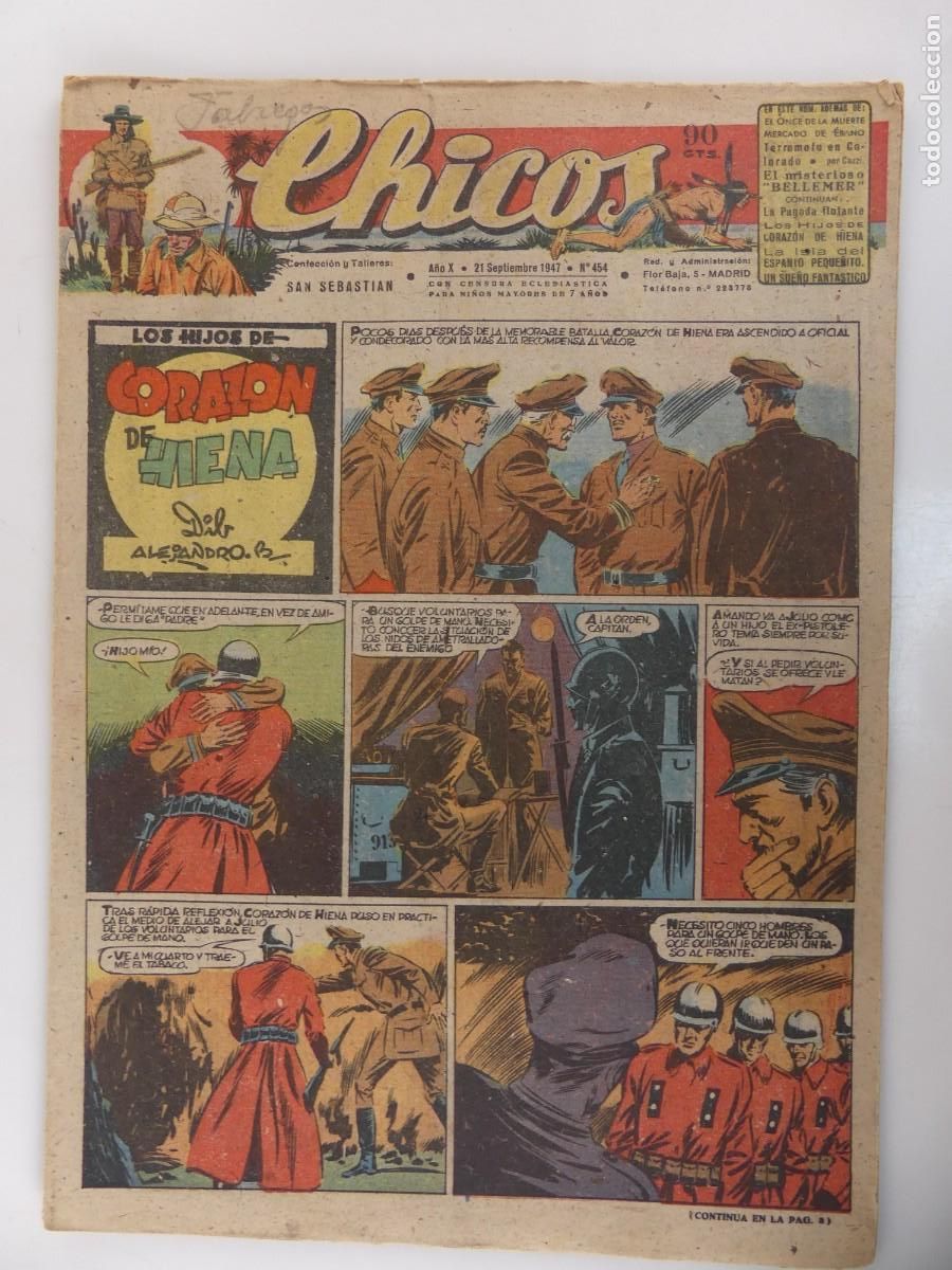 Collezionismo di Riviste e Giornali: REVISTA CHICOS NUMERO 454