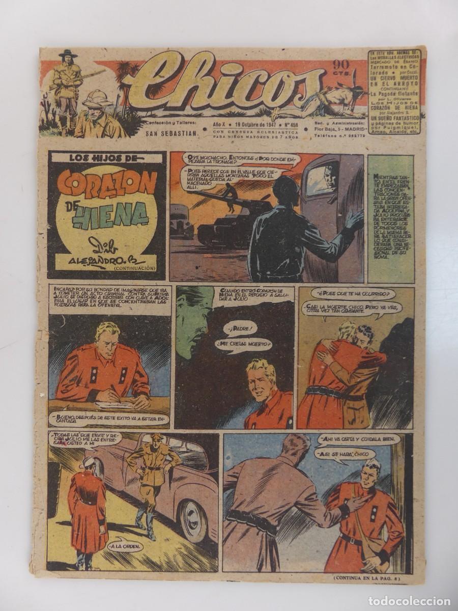 Collezionismo di Riviste e Giornali: REVISTA CHICOS NUMERO 458