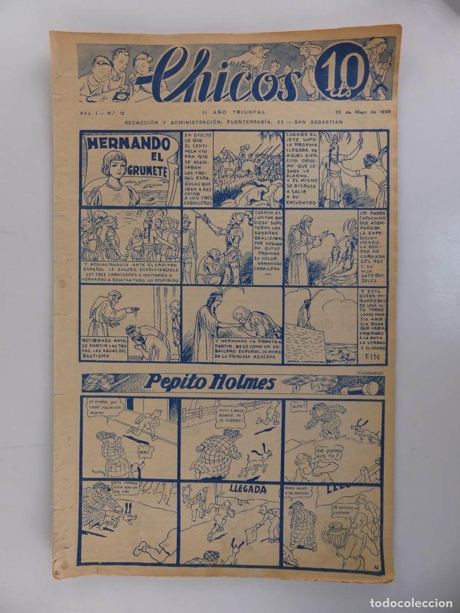 Collezionismo di Riviste e Giornali: REVISTA CHICOS NUMERO 12