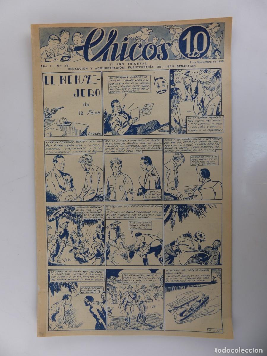 Collezionismo di Riviste e Giornali: REVISTA CHICOS NUMERO 36