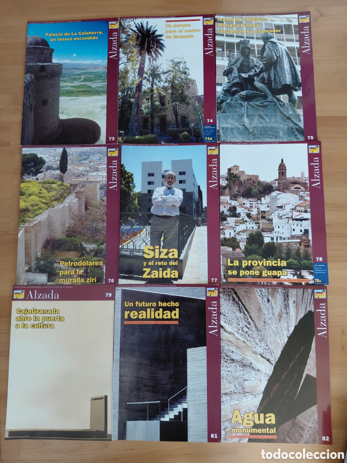 Coleccionismo de Revistas y Peri&oacute;dicos: Revista Alzada Arquitectura Granada