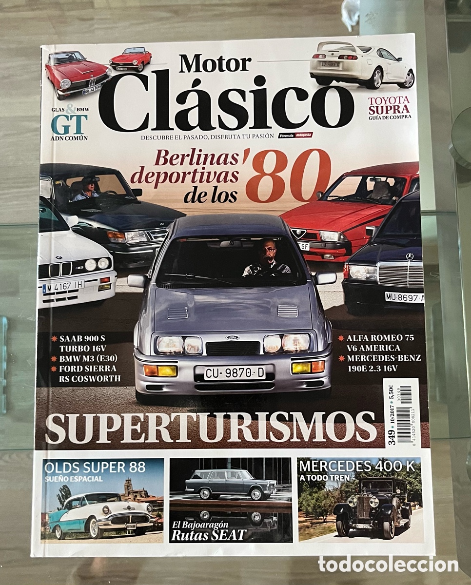 Coleccionismo de Revistas y Peri&oacute;dicos: Revista motor clasico n349.
