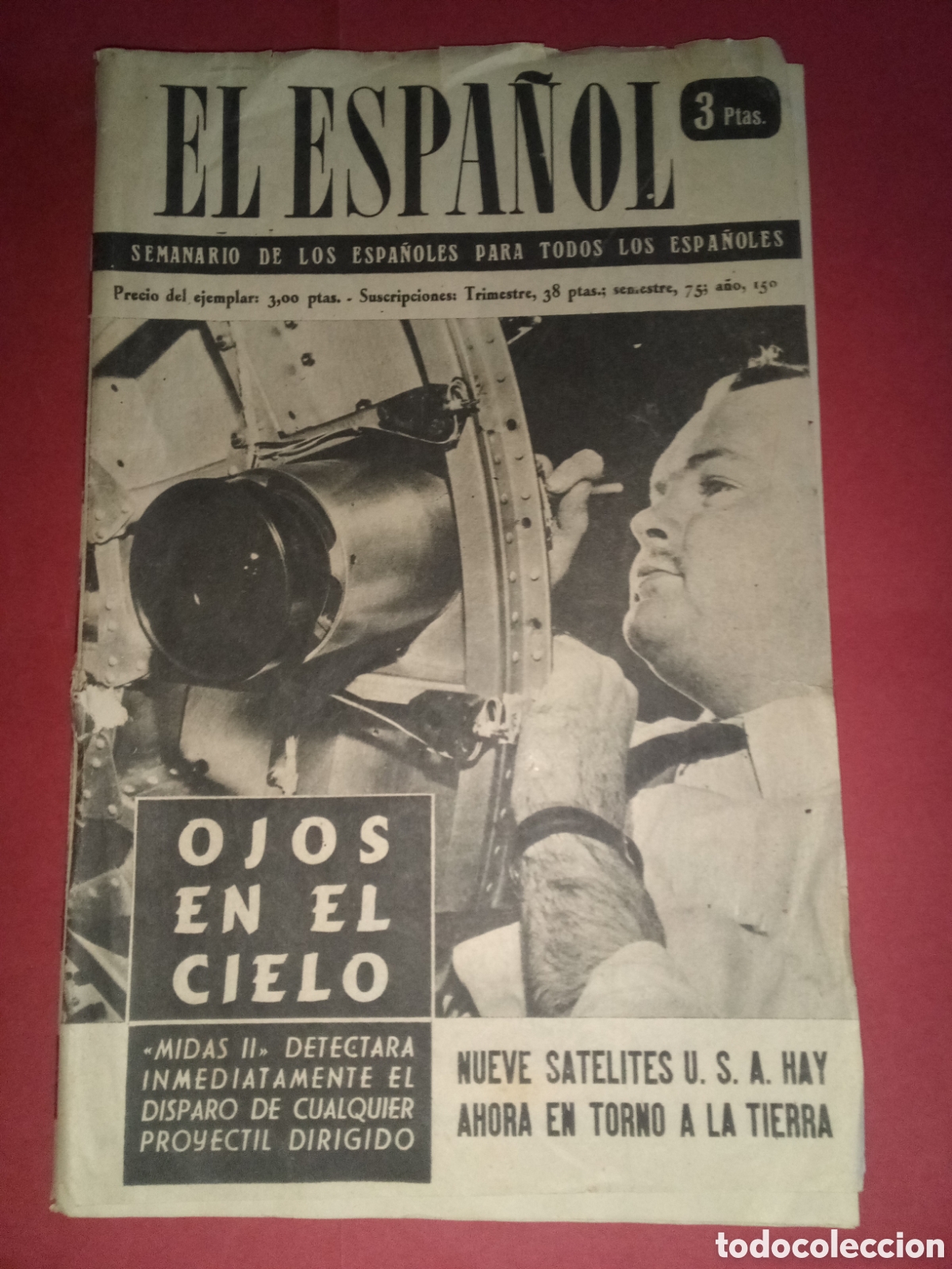 Sammeln von Zeitschriften und Zeitungen: PERI&Oacute;DICO EL ESPA&Ntilde;OL - SEMESTRE 75 - A&Ntilde;O 150 - 1960