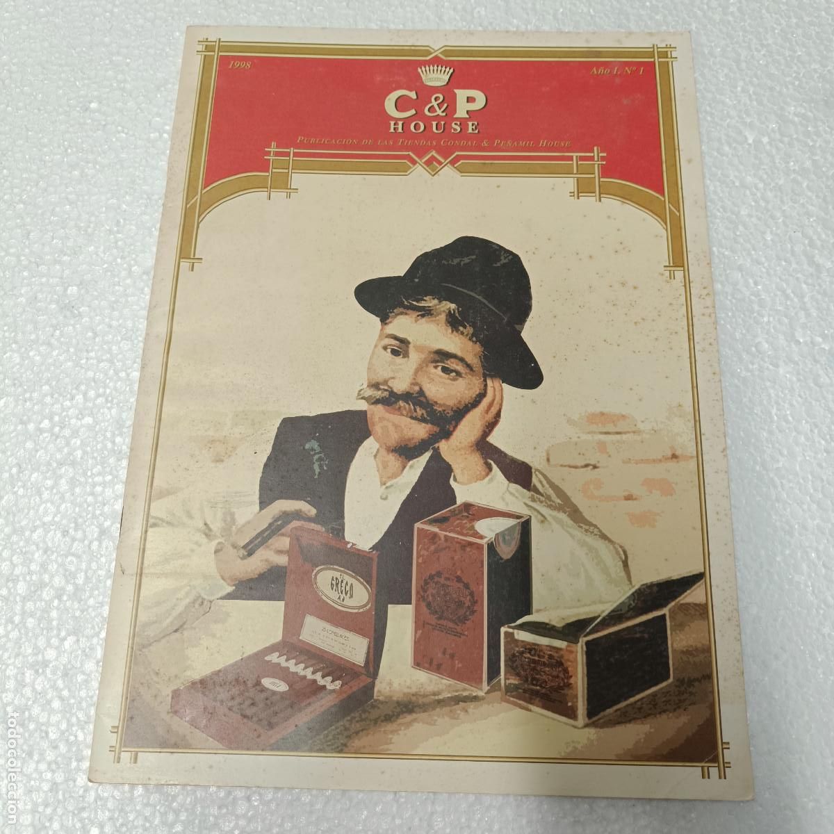 Coleccionismo de Revistas y Peri&oacute;dicos: REVISTA C&P HOUSE N&ordm;1. PUBLICACION TABACOS DE LAS TIENDAS CONDAL PE&Ntilde;AMI..