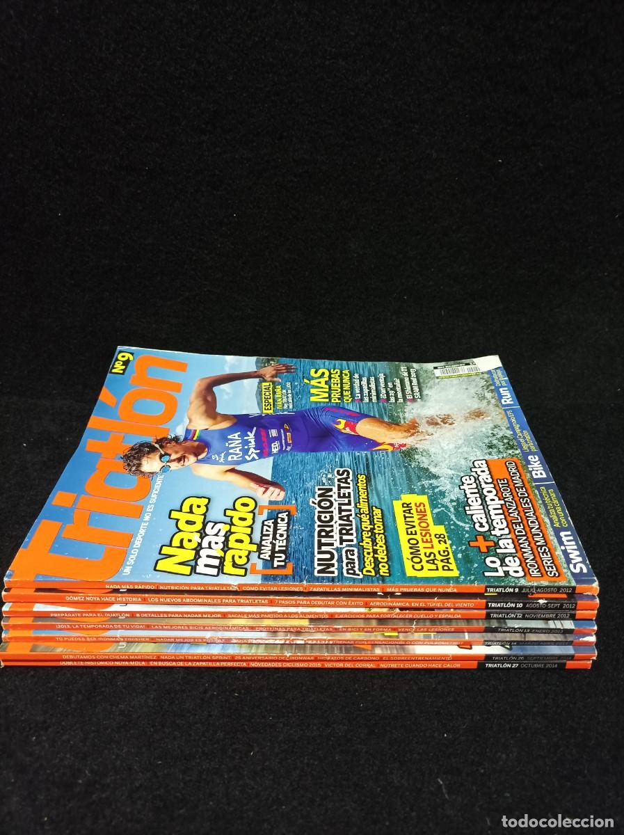 Collection Magazines and Newspapers: LOTE DE 7 REVISTAS - TRIATL&Oacute;N - 2012
