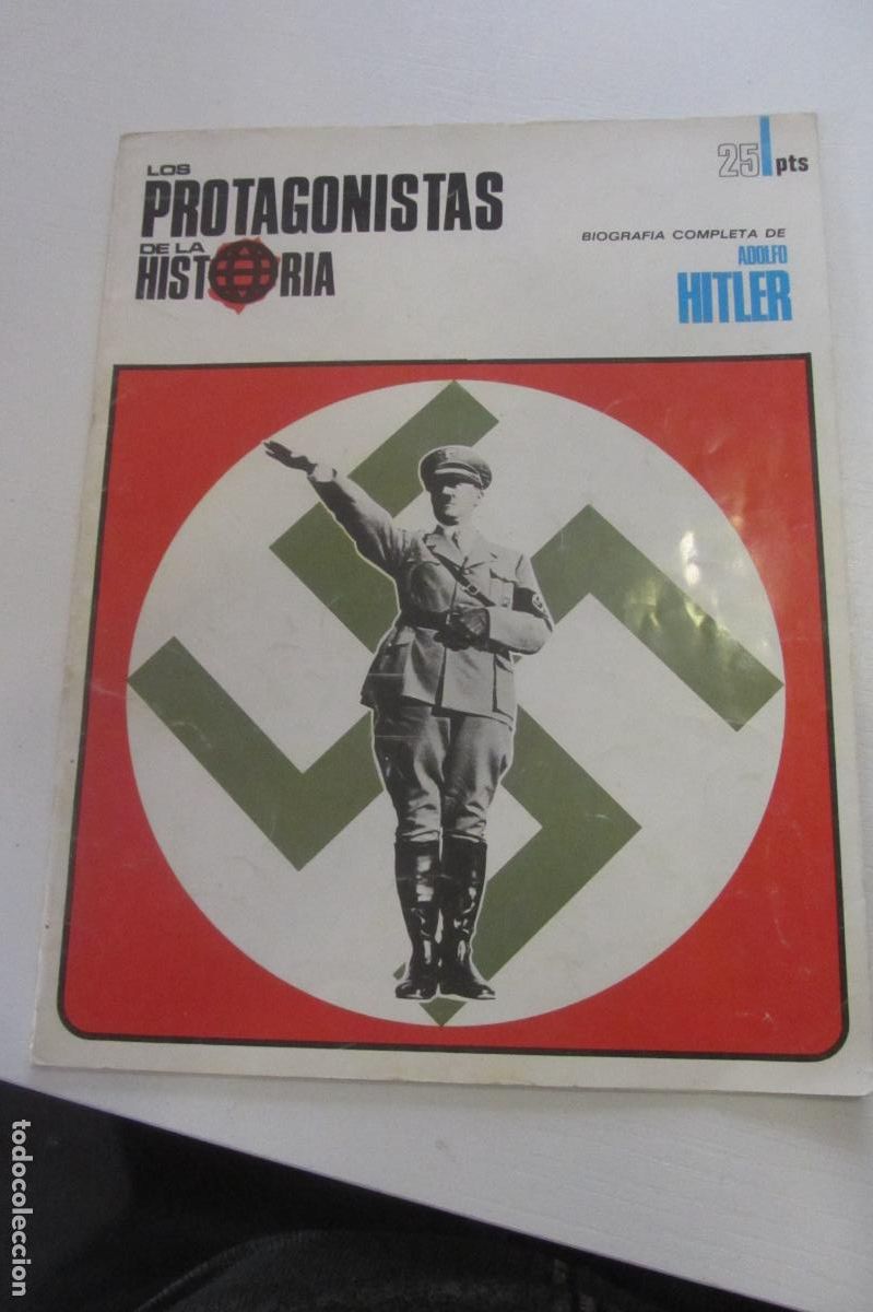 Colecionismo de Revistas e Jornais: LOS PROTAGONISTAS DE LA HISTORIA BIOGRAF&Iacute;A ADOLF HITLER- SEGUNDA GUERRA MUNDIAL 1968 arx320