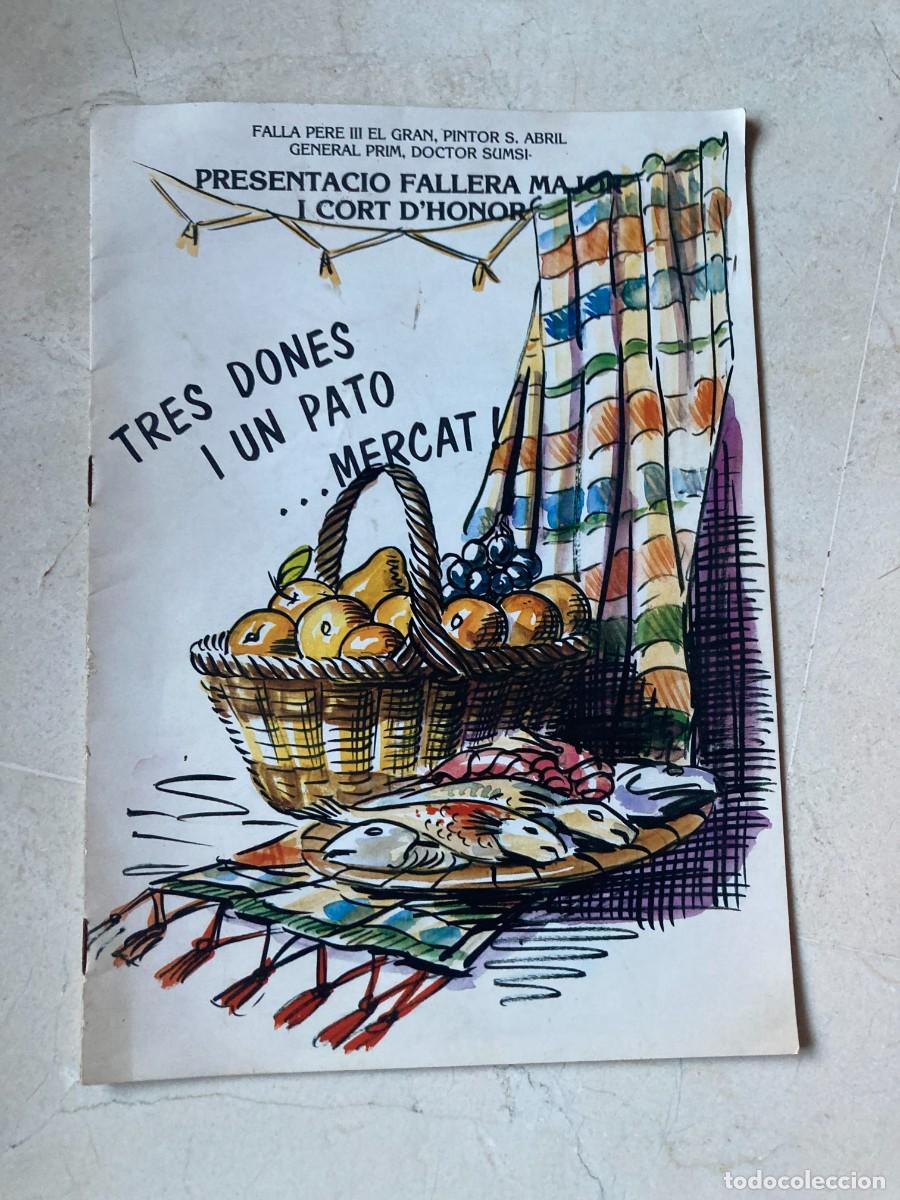 Coleccionismo de Revistas y Peri&oacute;dicos: REVISTA DOSSIER FALLAS VALENCIA 1983 / FALLA PERE III EL GRAN - P SALVADOR ABRIL , GENERAL PRIM ...