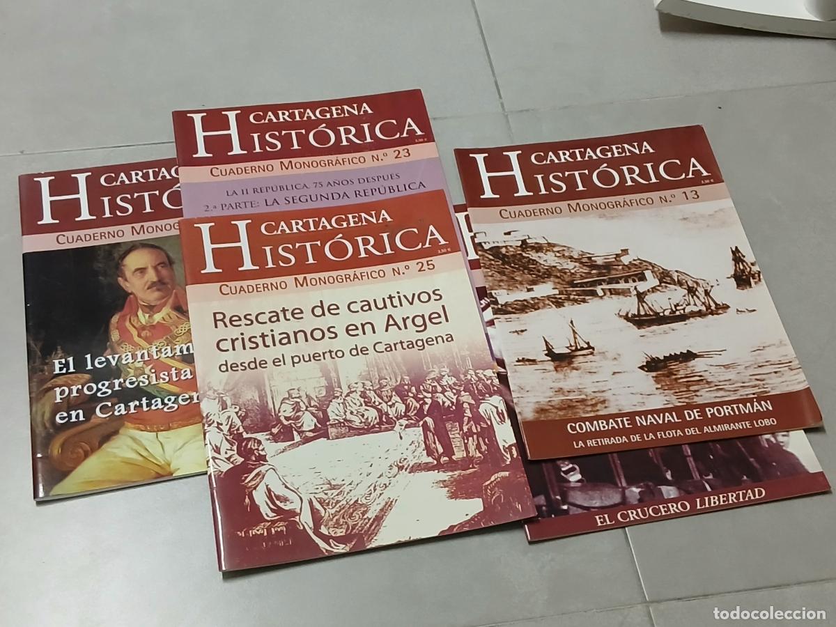 Collezionismo di Riviste e Giornali: Revistas. Cartagena hist&oacute;rica, lote 5 n&uacute;meros