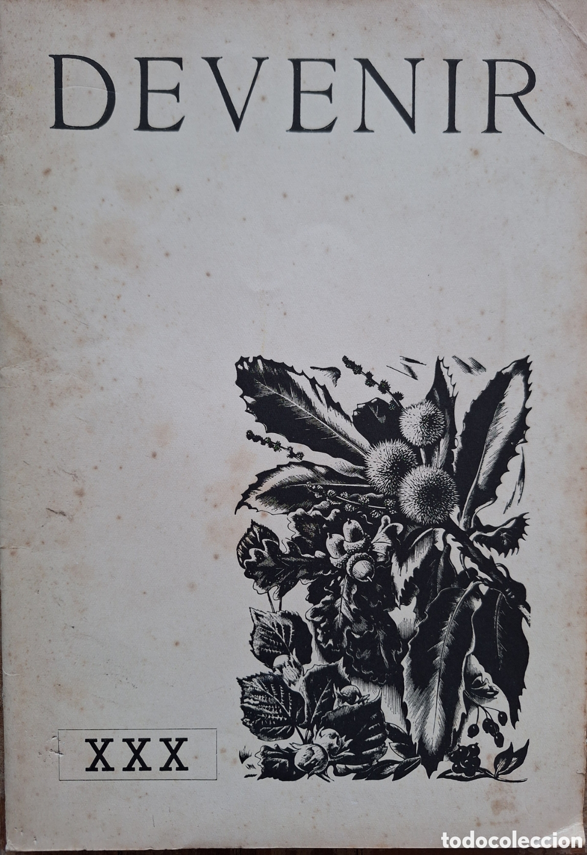 Coleccionismo de Revistas y Peri&oacute;dicos: REVISTA DEVENIR CARATULA AGNES MILLER PARKER TEOSOFIA ARTES CIENCIAS LETRAS 1952 NUMERO 30