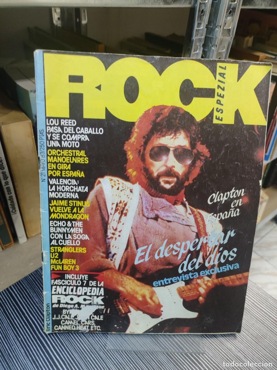 Collectionnisme de Revues et Journaux: Rock Espezial N&ordm; 21 Eric Clapton