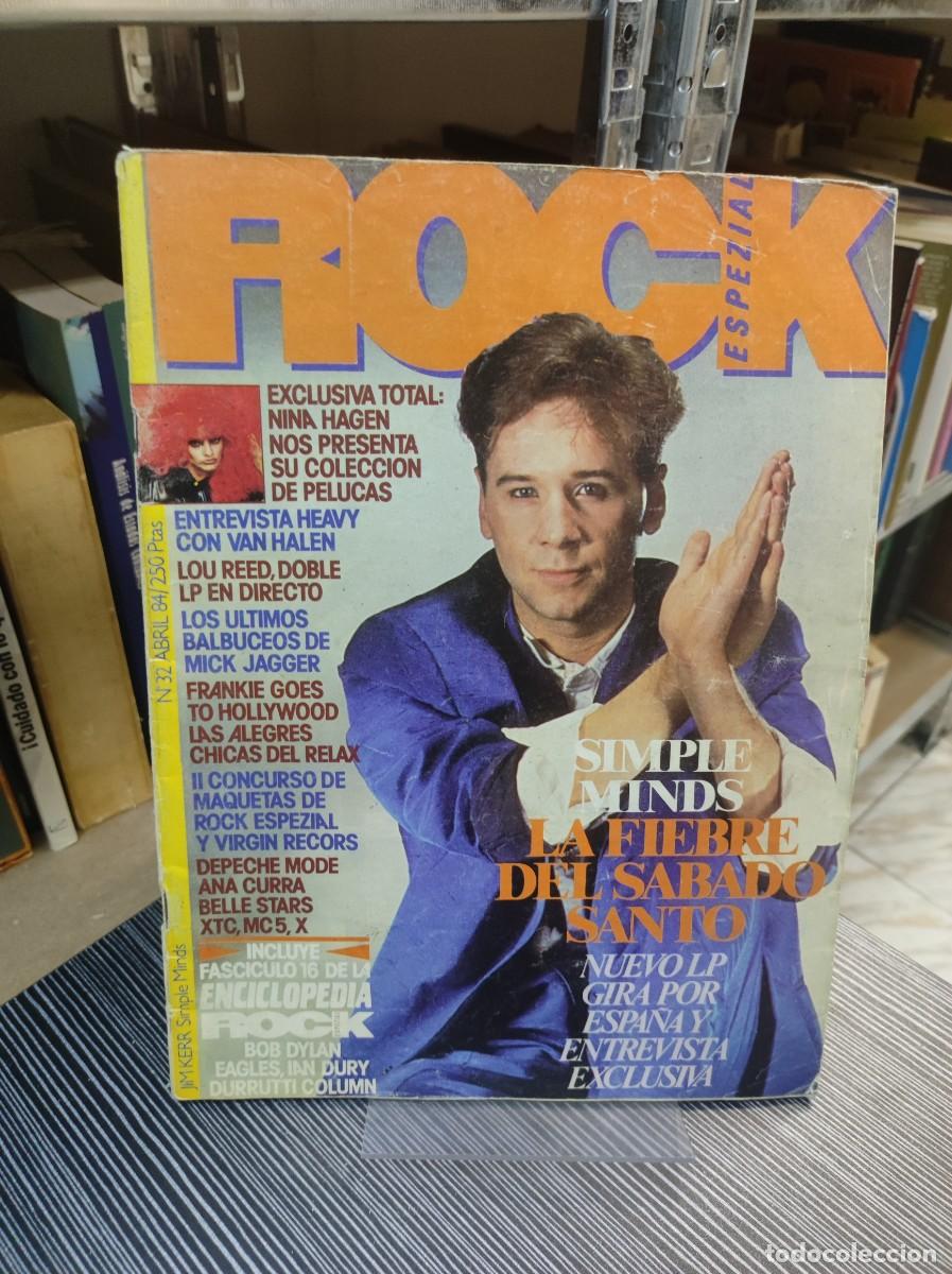 Collectionnisme de Revues et Journaux: Rock Espezial N&ordm; 32 Jim Kerr (Simple Minds)