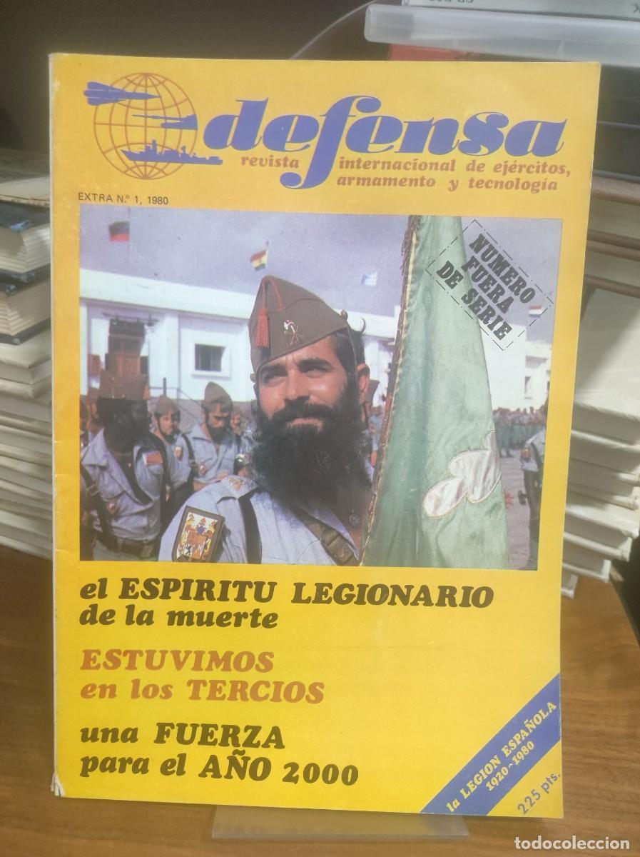 Collectionnisme de Revues et Journaux: Defensa Extra N&ordm; 1 (1980) La Legi&oacute;n Espa&ntilde;ola Esp&iacute;ritu legionario, Tercios, Centenario