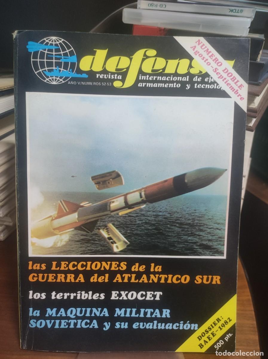 Collectionnisme de Revues et Journaux: Defensa 52-53 Blindados Espa&ntilde;oles